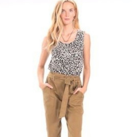 Cabi Knotty Spotty Tank EUC Leopard - Picture 3 of 11